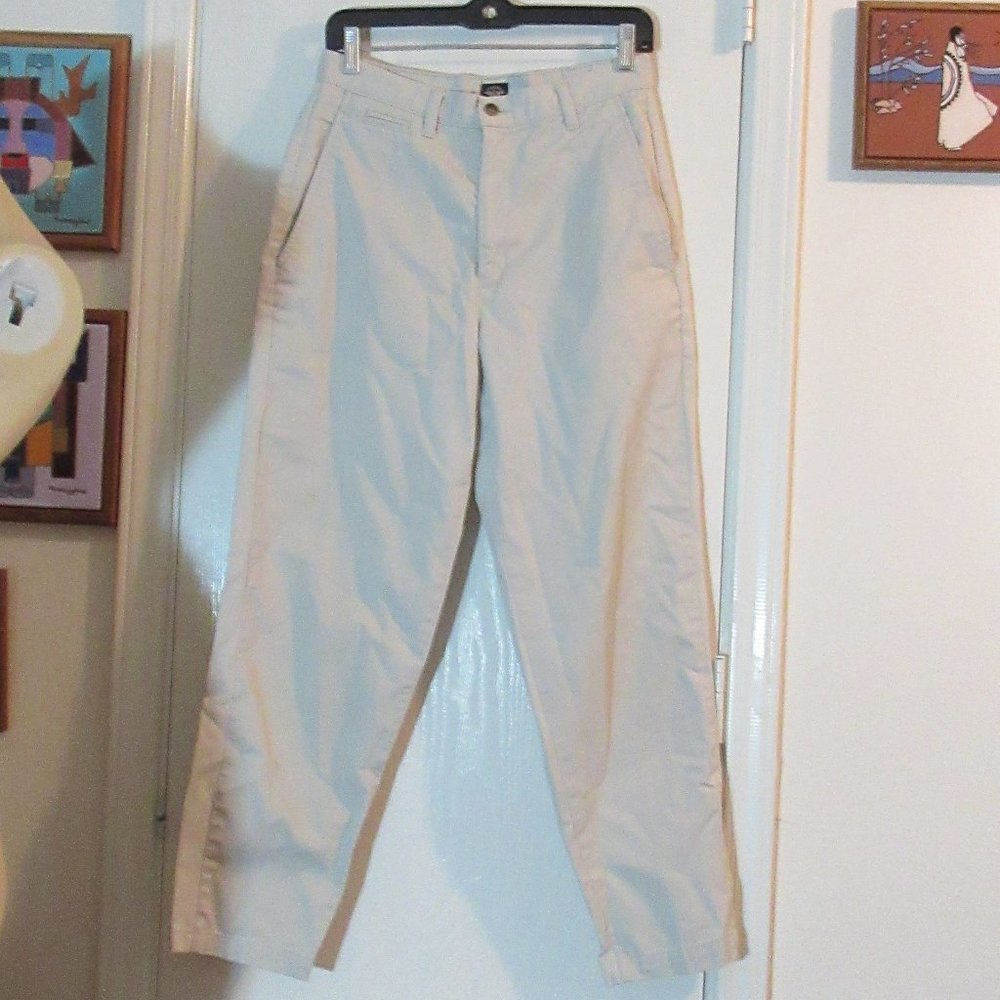DOCKERS Beige Cotton Khaki Pants 10P